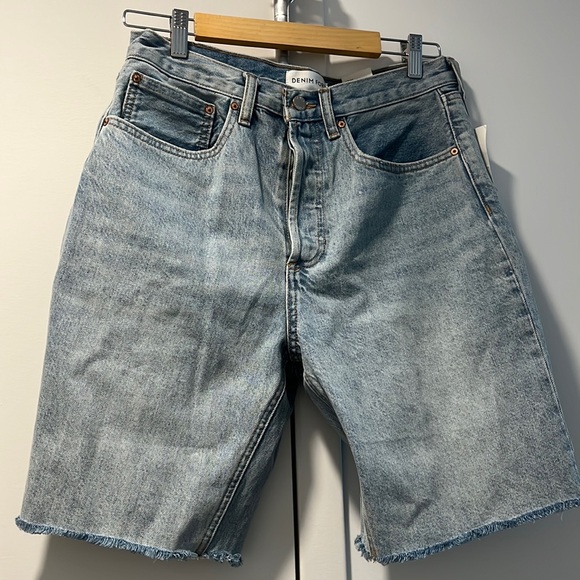 Aritzia Pants - NWT Aritzia Long Denim Shorts